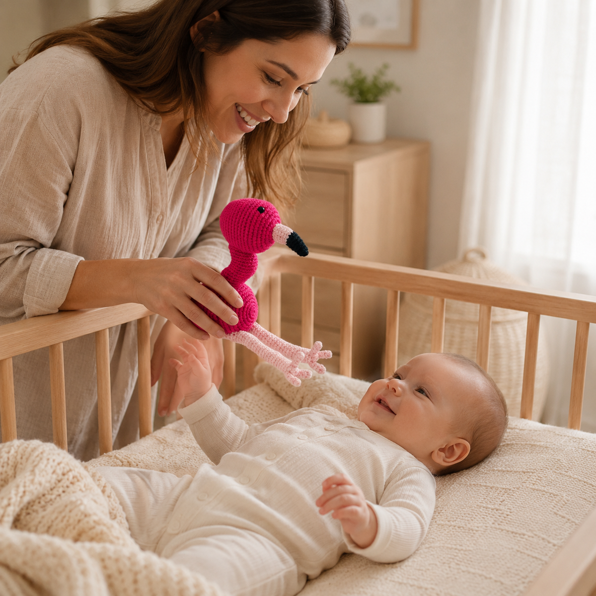 LS2482 - Flamingo Rattle 3