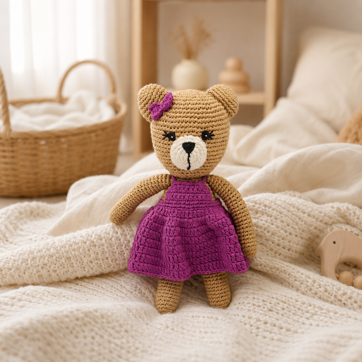 LS2486 - Bear Rattle - Girl 1