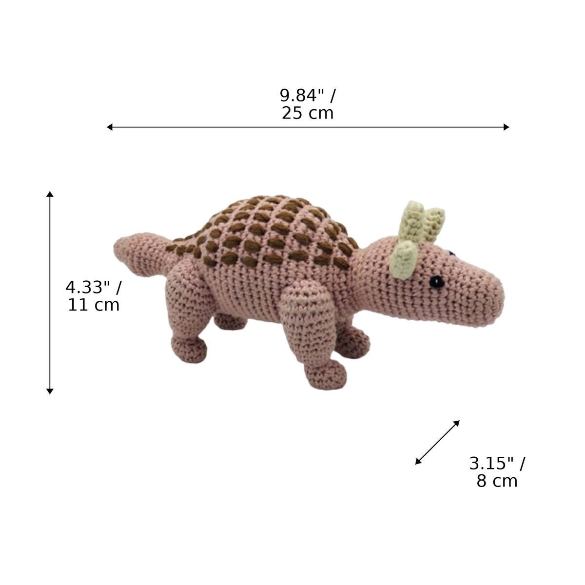 LS2497 - Ankylo Rattle dimensions