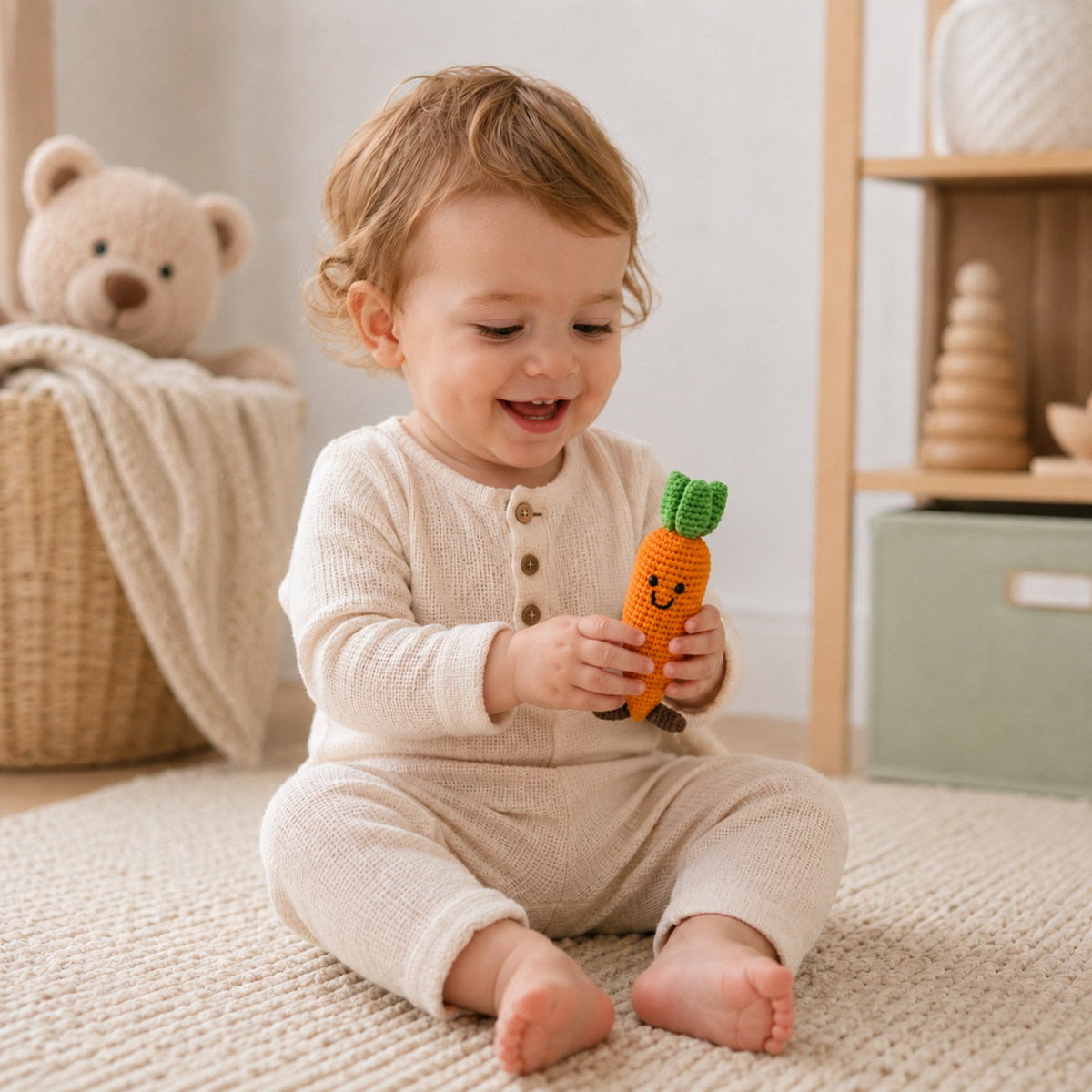 LS2521 - Carrot Rattle 3