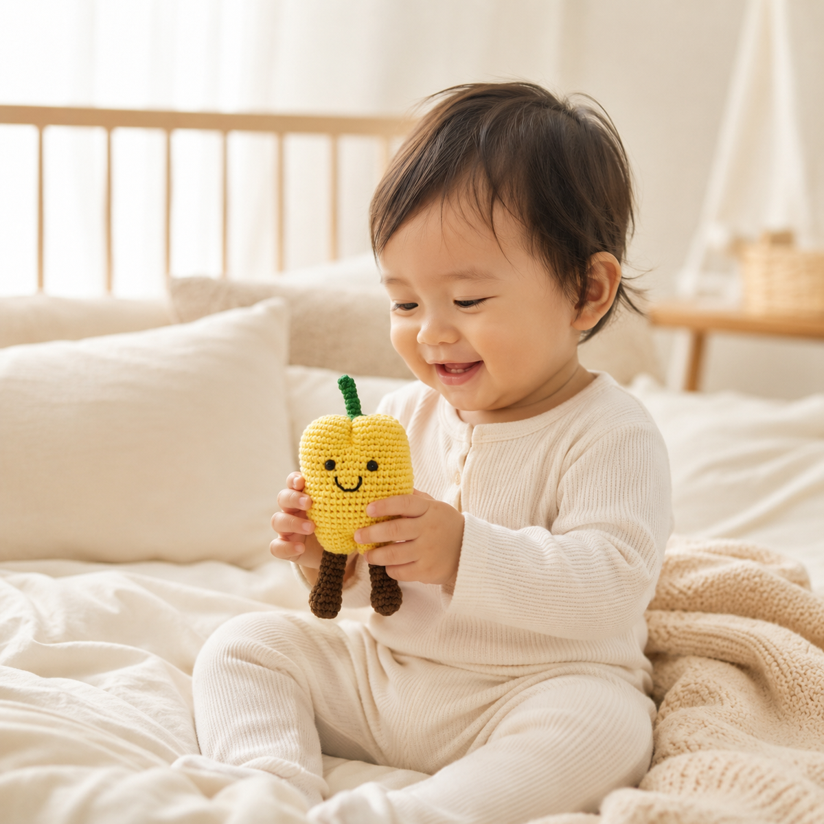 LS2530 - Pepper Rattle - Sunshine Yellow 3