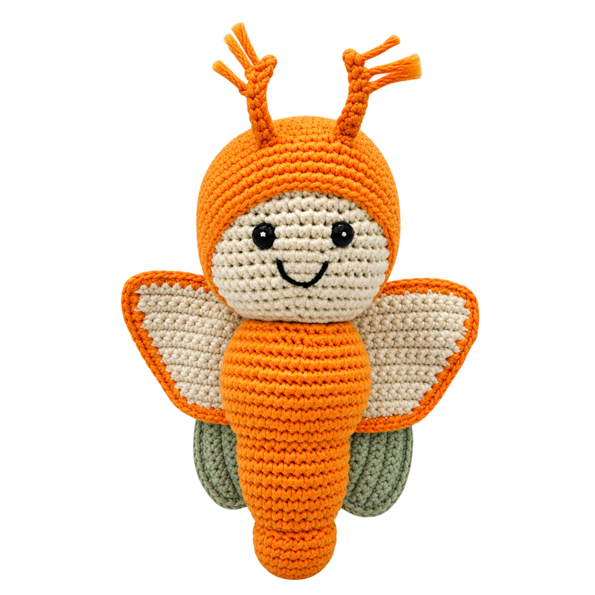 LS2541 - Butterfly Rattle - Orange