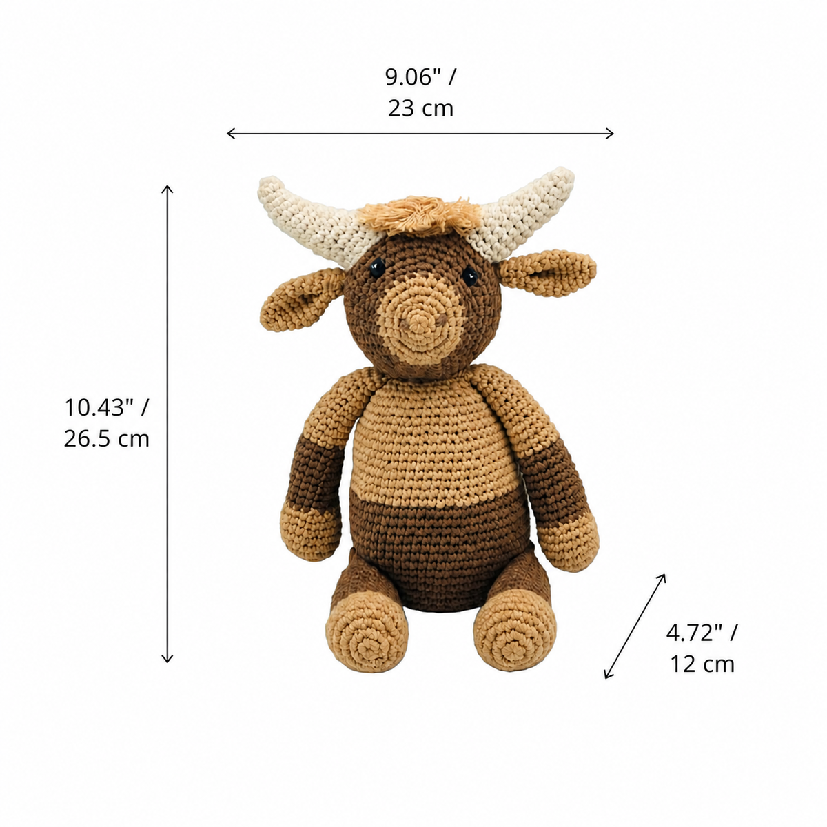 LS2544 - Bison Rattle dimensions