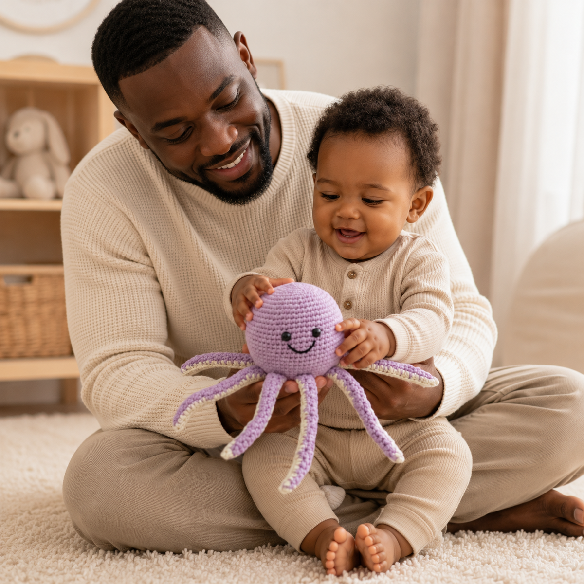 LS2571 - Octopus Rattle - Lilac 4