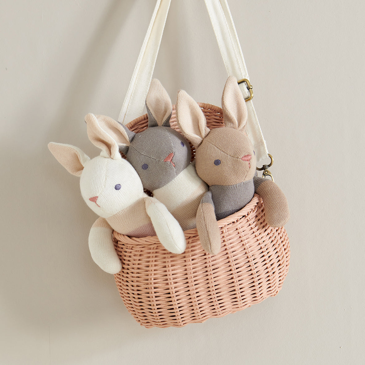 Baby Threads Taupe Bunny