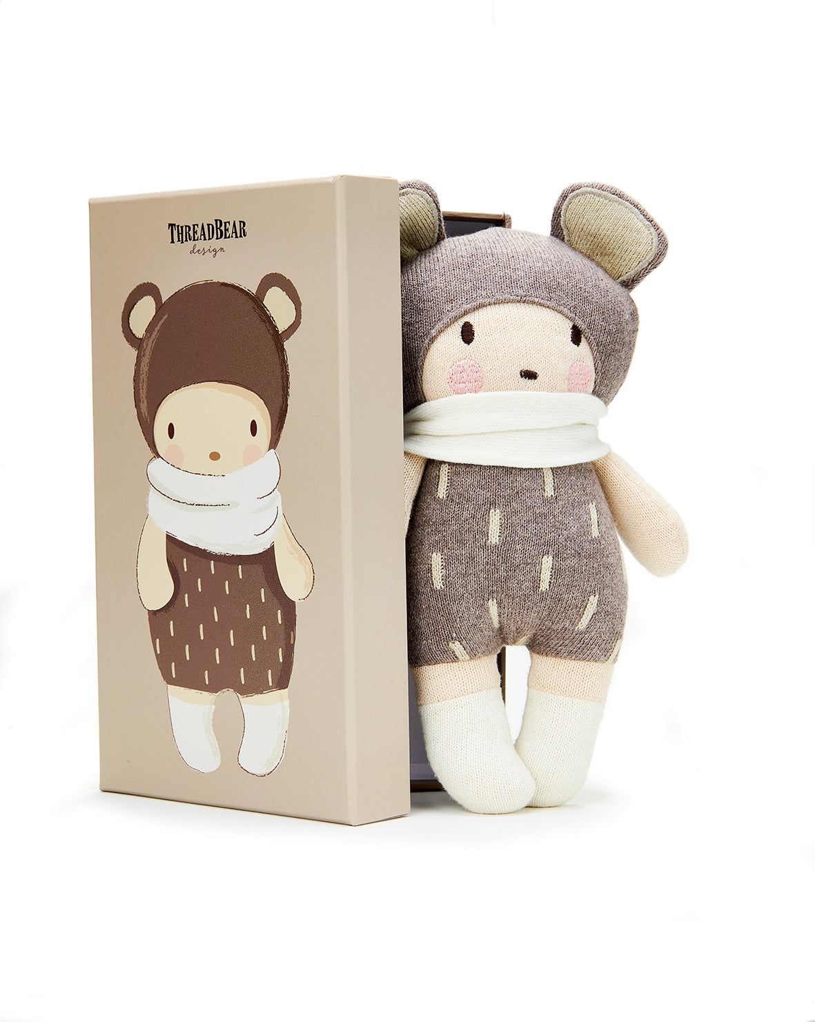 Beau Large Knitted Doll