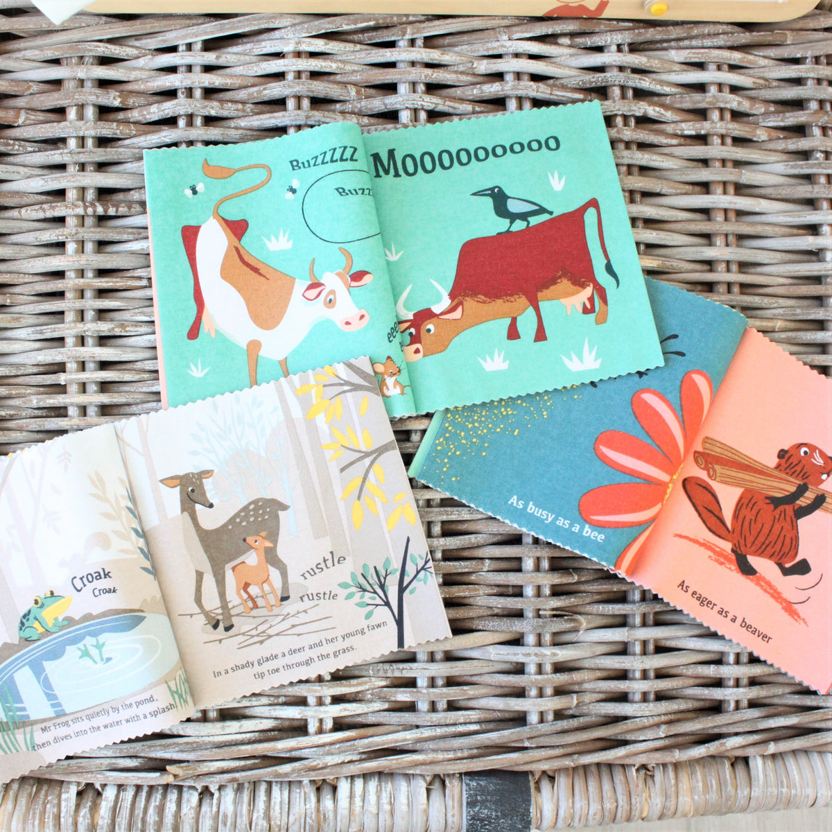 Noisy Farmyard Rag Book