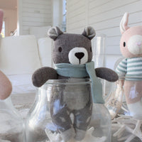 Fred Bear Knitted Toy