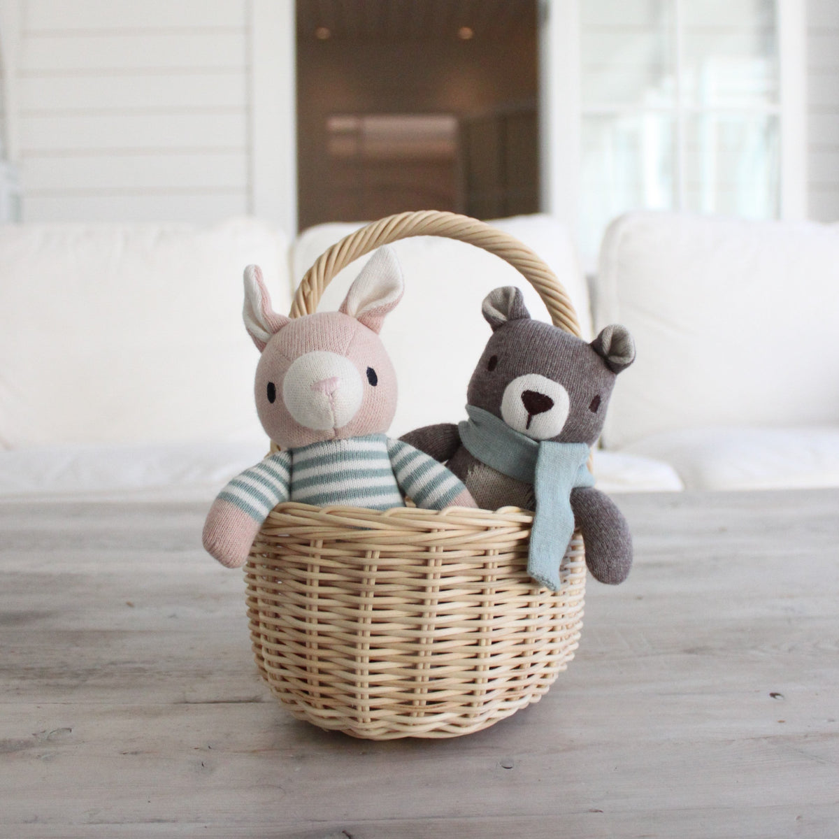 Finbar Hare Knitted Toy