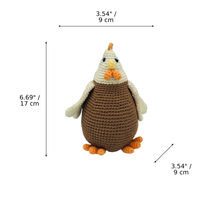 LS2481 - Fatty Hen Rattle dimensions