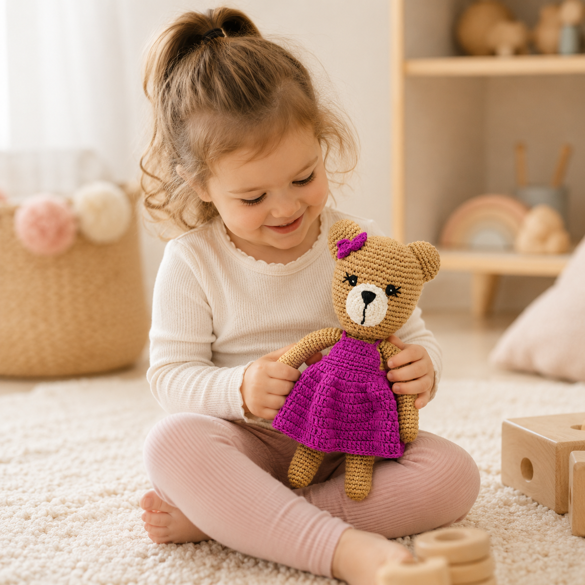 LS2486 - Bear Rattle - Girl 2