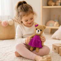 LS2486 - Bear Rattle - Girl 2