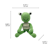 LS2488 - Frog Rattle dimensions