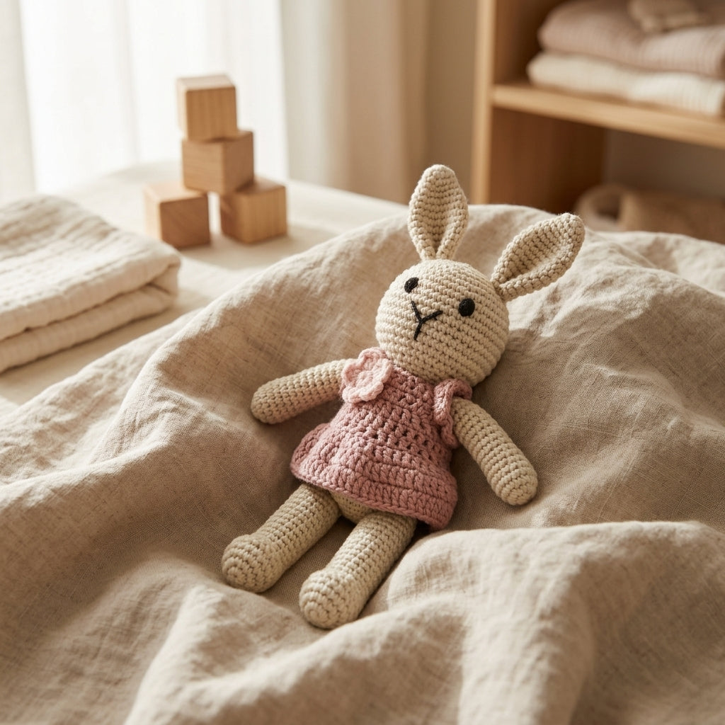 LS2489 - Bunny Rattle - Girl 1