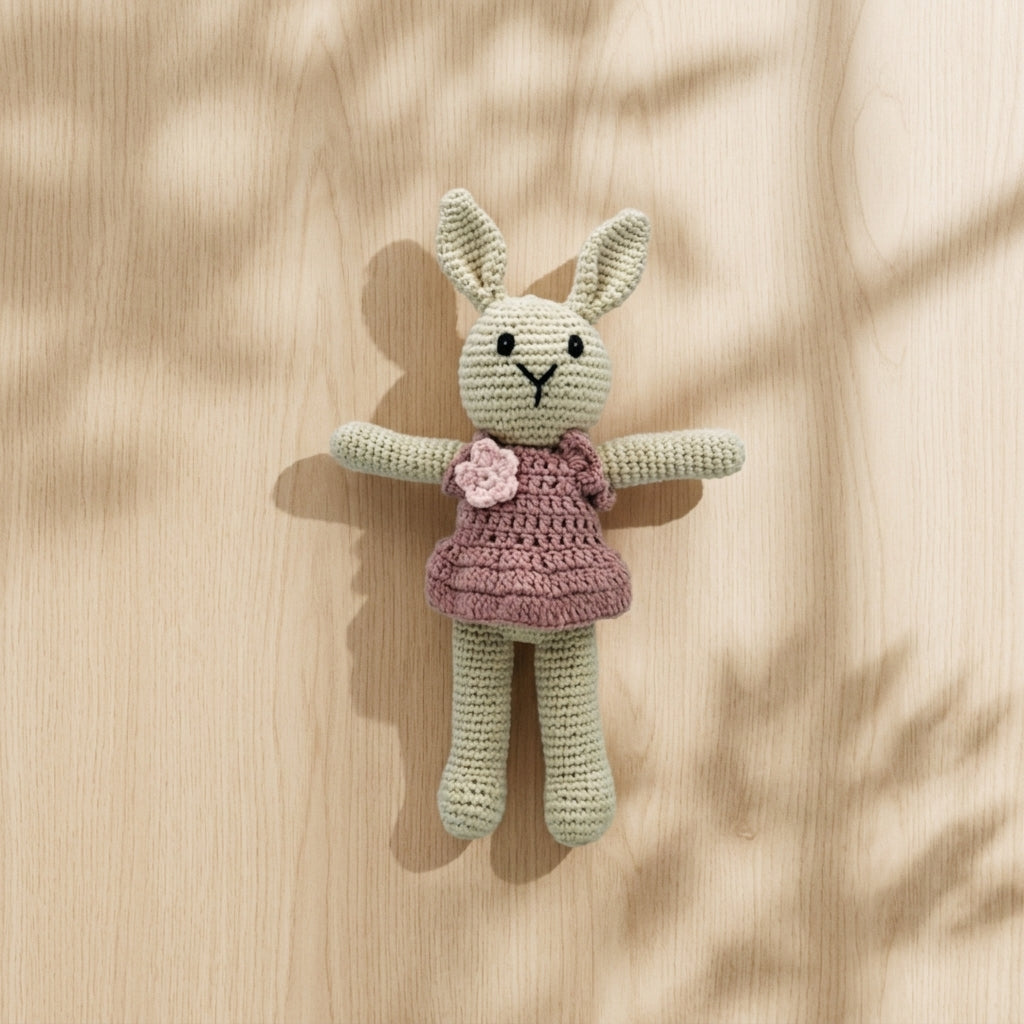 LS2489 - Bunny Rattle - Girl 2