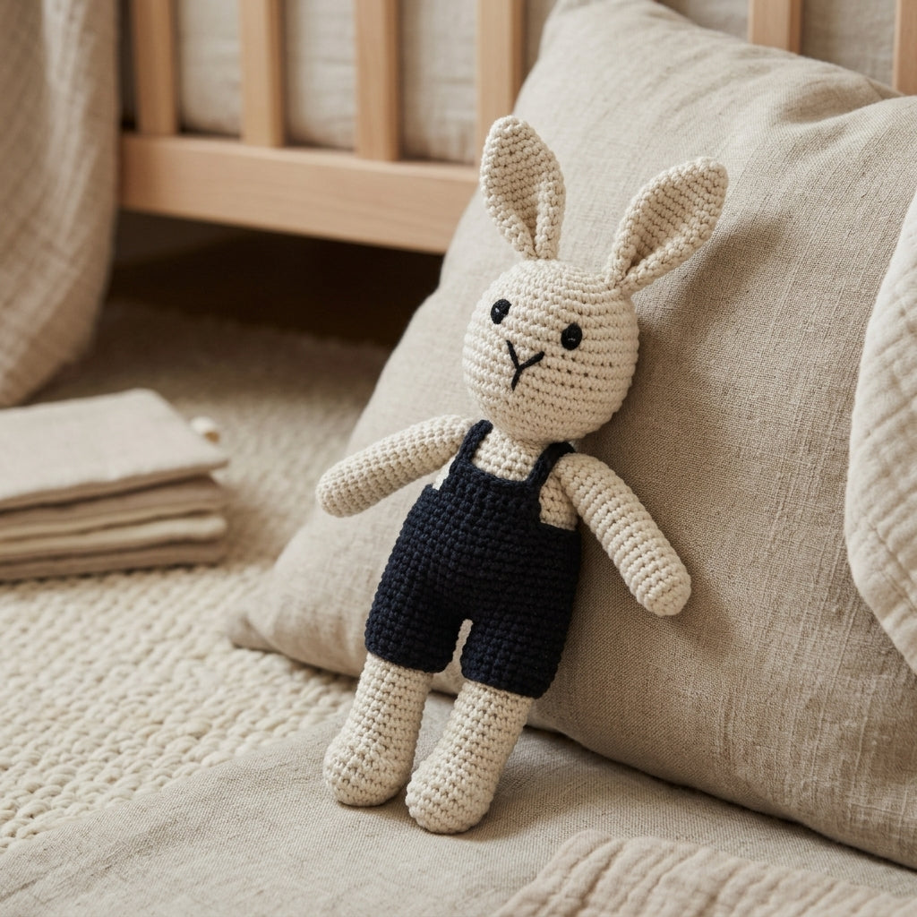 LS2491 - Bunny Rattle - Boy 3