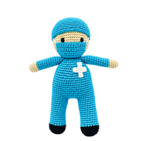 LS2493 - Nurse Rattle - Blue