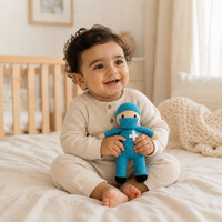 LS2493 - Nurse Rattle - Blue 3