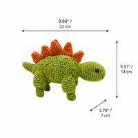 LS2495 - Stegosaurus Rattle dimensions