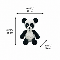LS2502 - Panda Rattle dimensions