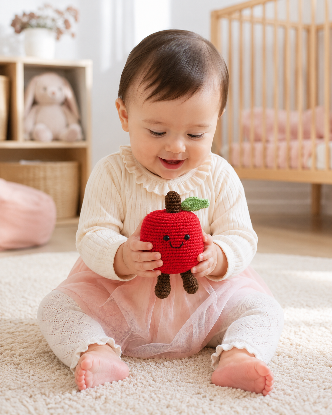 LS2507 - Apple Red Rattle 6