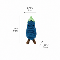 LS2509 - Aubergine Rattle dimensions