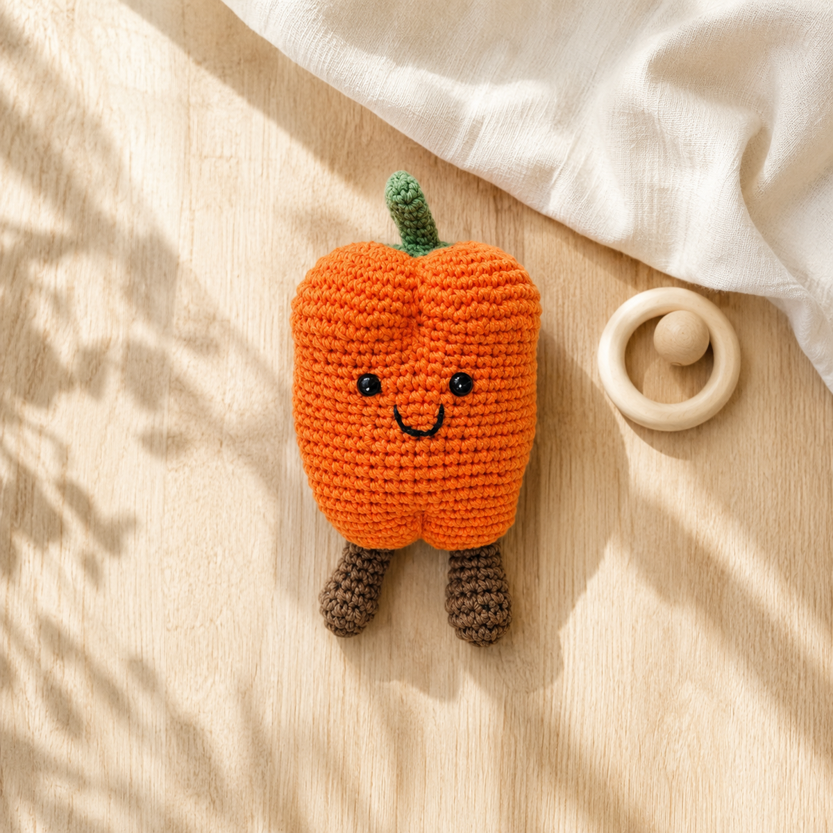 LS2528 - Pepper Rattle - Orange 1