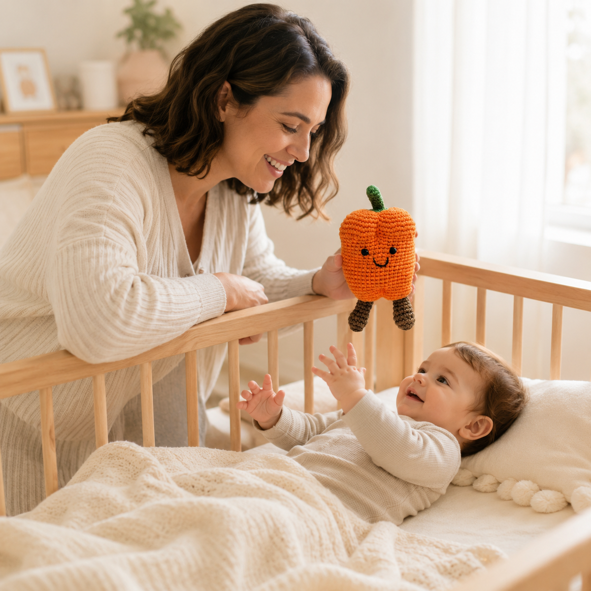 LS2528 - Pepper Rattle - Orange 4