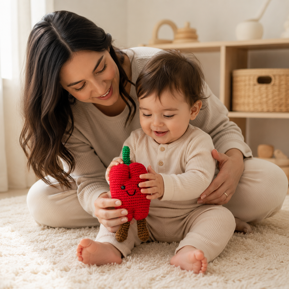 LS2529 - Pepper Rattle - Red 3