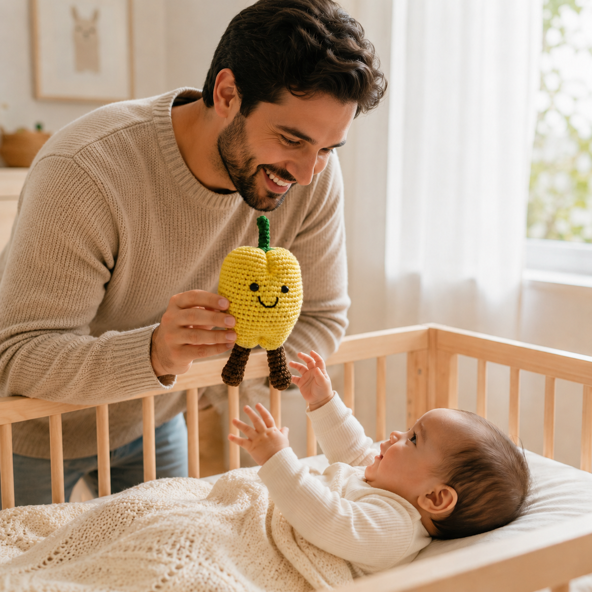 LS2530 - Pepper Rattle - Sunshine Yellow 4