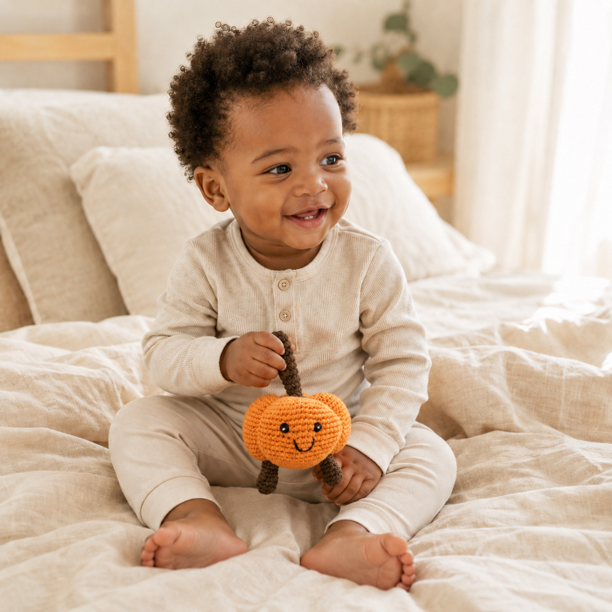 LS2532 - Pumpkin Rattle 3