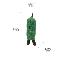 LS2534 - Cucumber Rattle dimensions