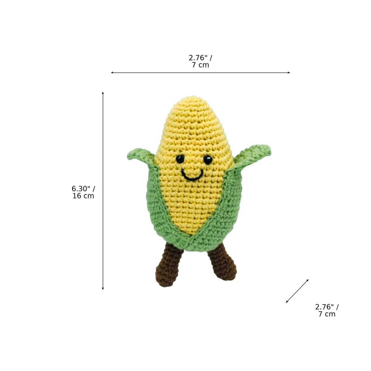 LS2537 - Corn Rattle dimensions