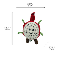 LS2538 - Dragon Fruits Rattle dimensions
