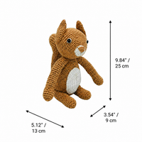 LS2552 - Squirrel Rattle dimensions