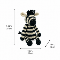 LS2555 - Zebra Rattle dimensions