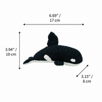 LS2564 - Orca Rattle dimensions