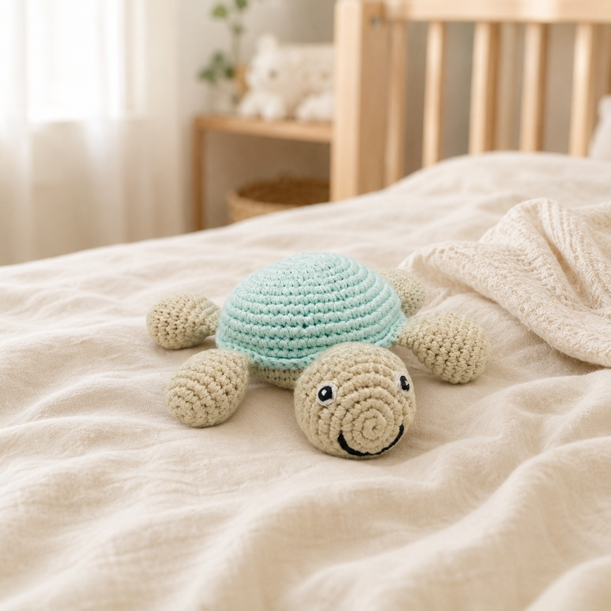 LS2566 - Turtle Rattle - Blue 1
