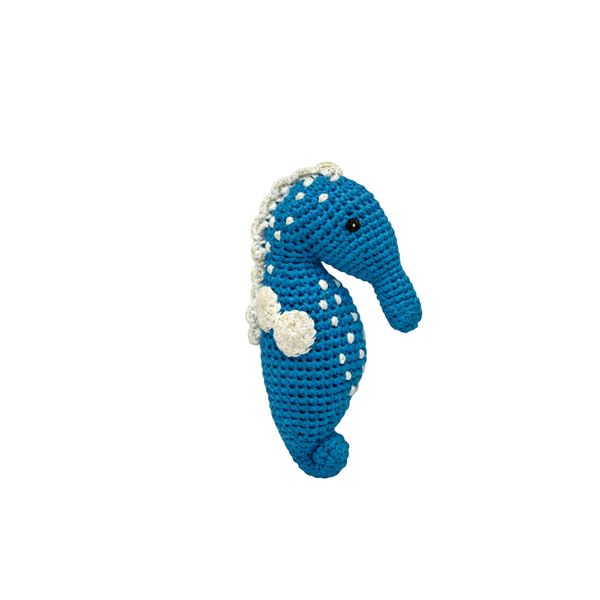 LS2568 - Seahorse Rattle - Blue