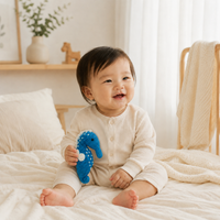LS2568 - Seahorse Rattle - Blue 3
