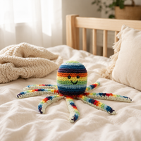 LS2570 - Octopus Rattle - Rainbow 2