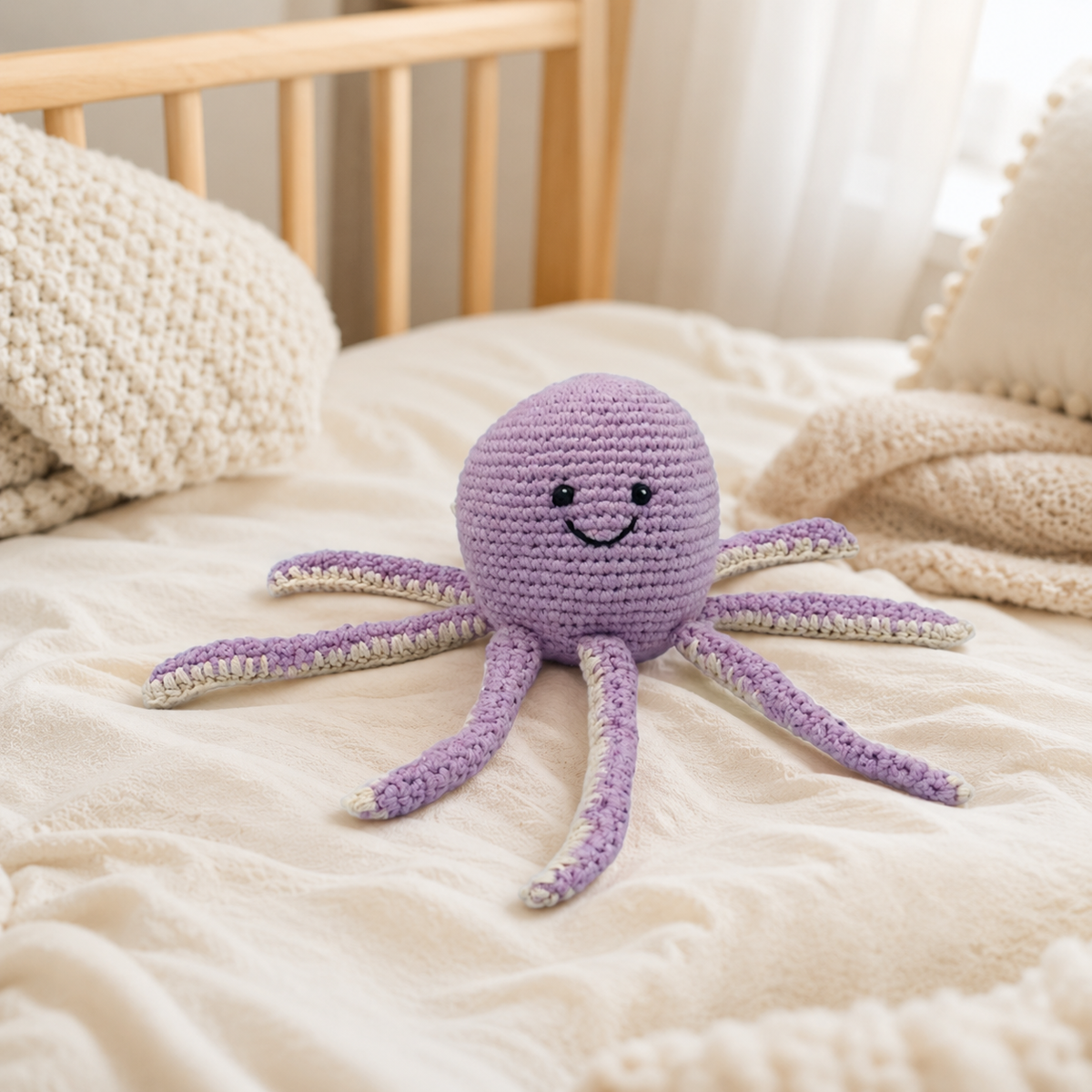 LS2571 - Octopus Rattle - Lilac 1