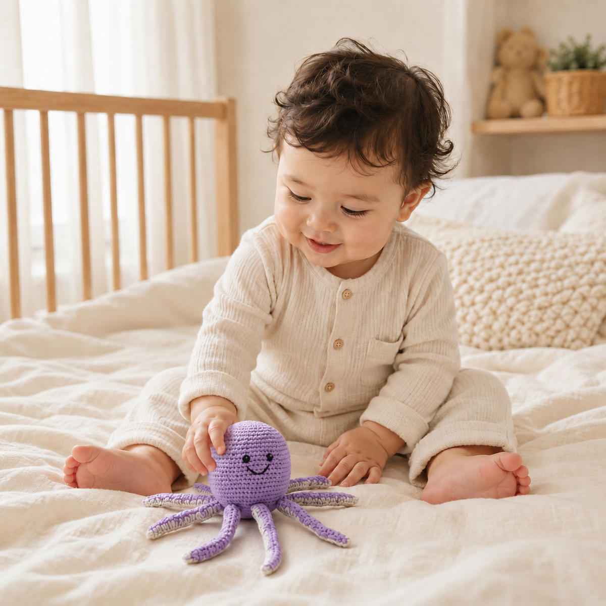 LS2571 - Octopus Rattle - Lilac 3
