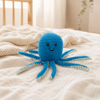 LS2572 - Octopus Rattle - Blue 3