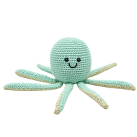 LS2573 - Octopus Rattle - Light Turquoise