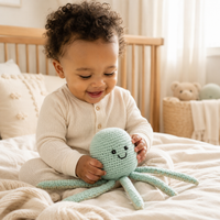 LS2573 - Octopus Rattle - Light Turquoise 3