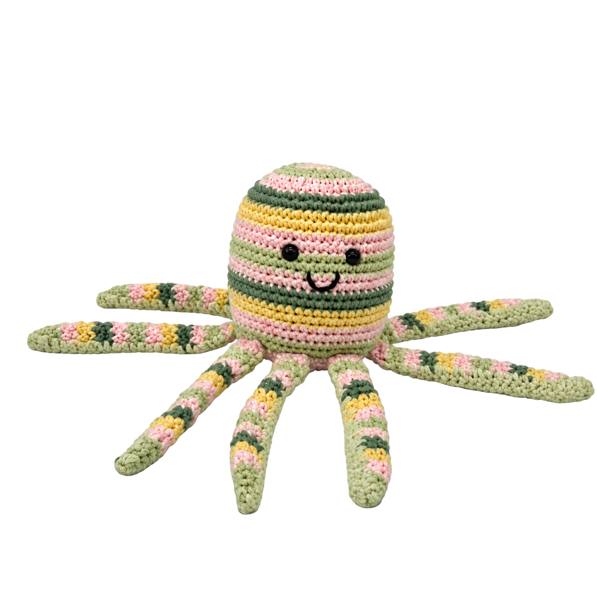 LS2574 - Octopus Rattle - Stripe