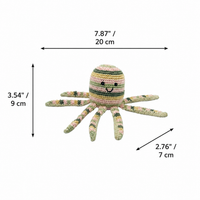 LS2574 - Octopus Rattle - Stripe dimensions