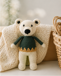 LS2613 - Arctic Polar Bear Rattle - Large 6