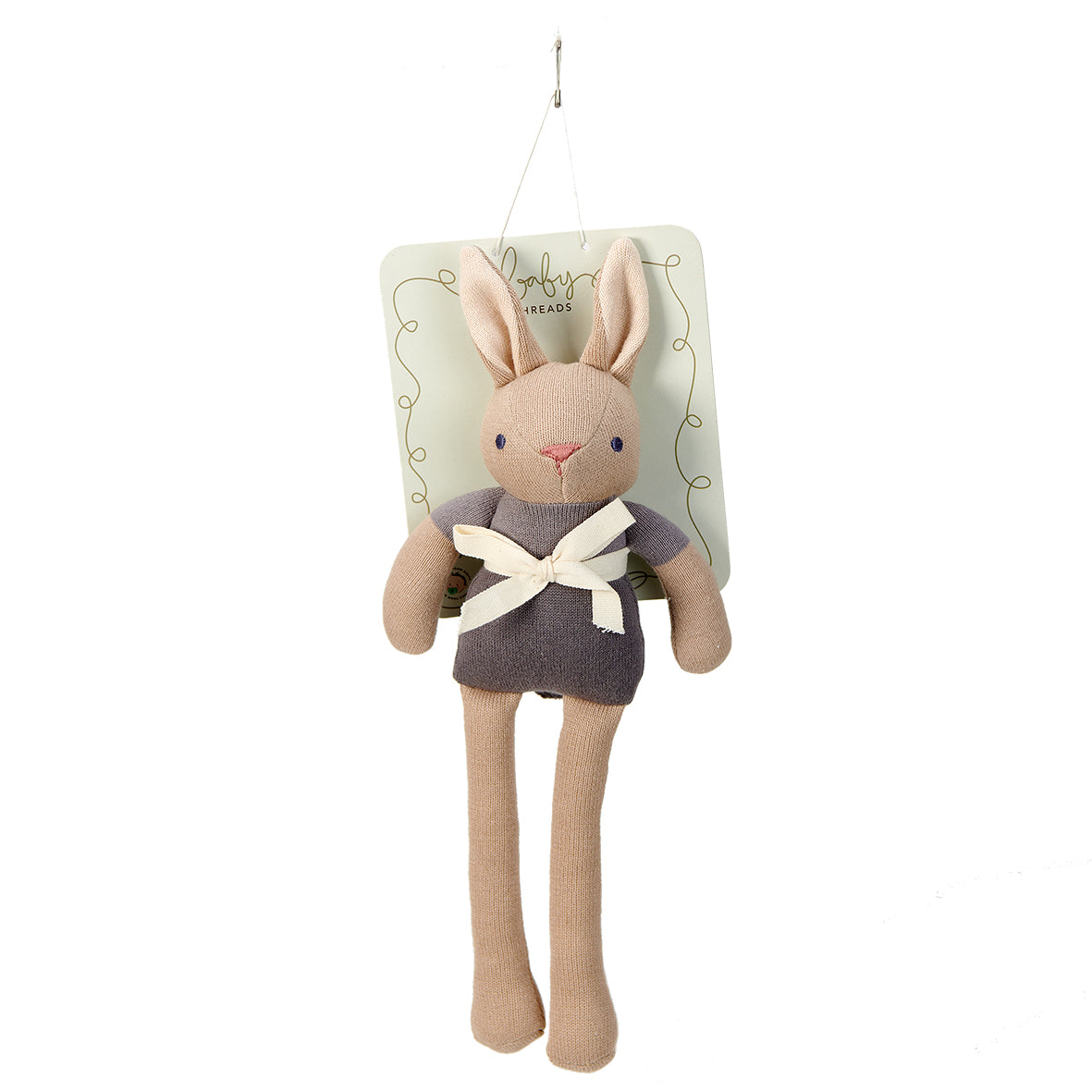 Baby Threads Taupe Bunny
